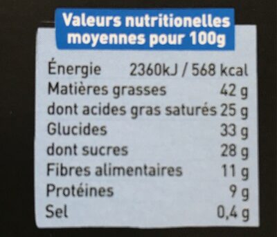 Chocolat noir fleur de sel