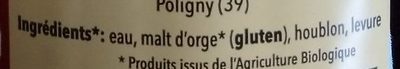 Bière "La polinoise" ambrée