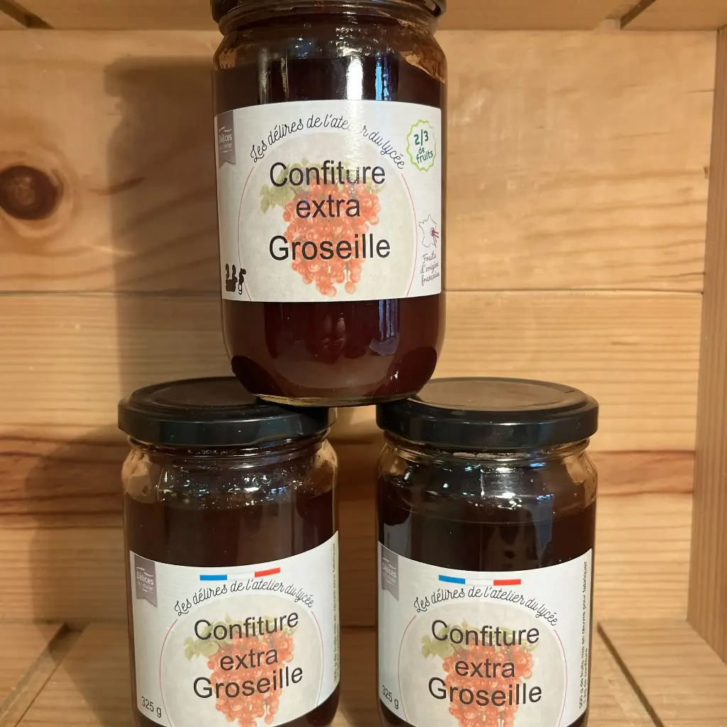 Confiture "extra" de groseille 325gr