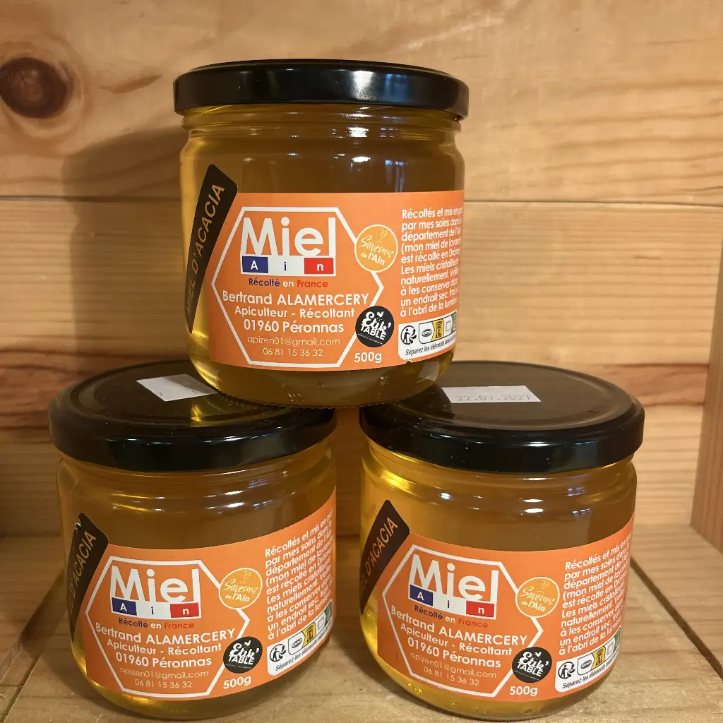 Miel d'acacia 500gr