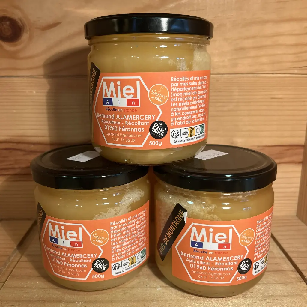 Miel de montagne 500gr
