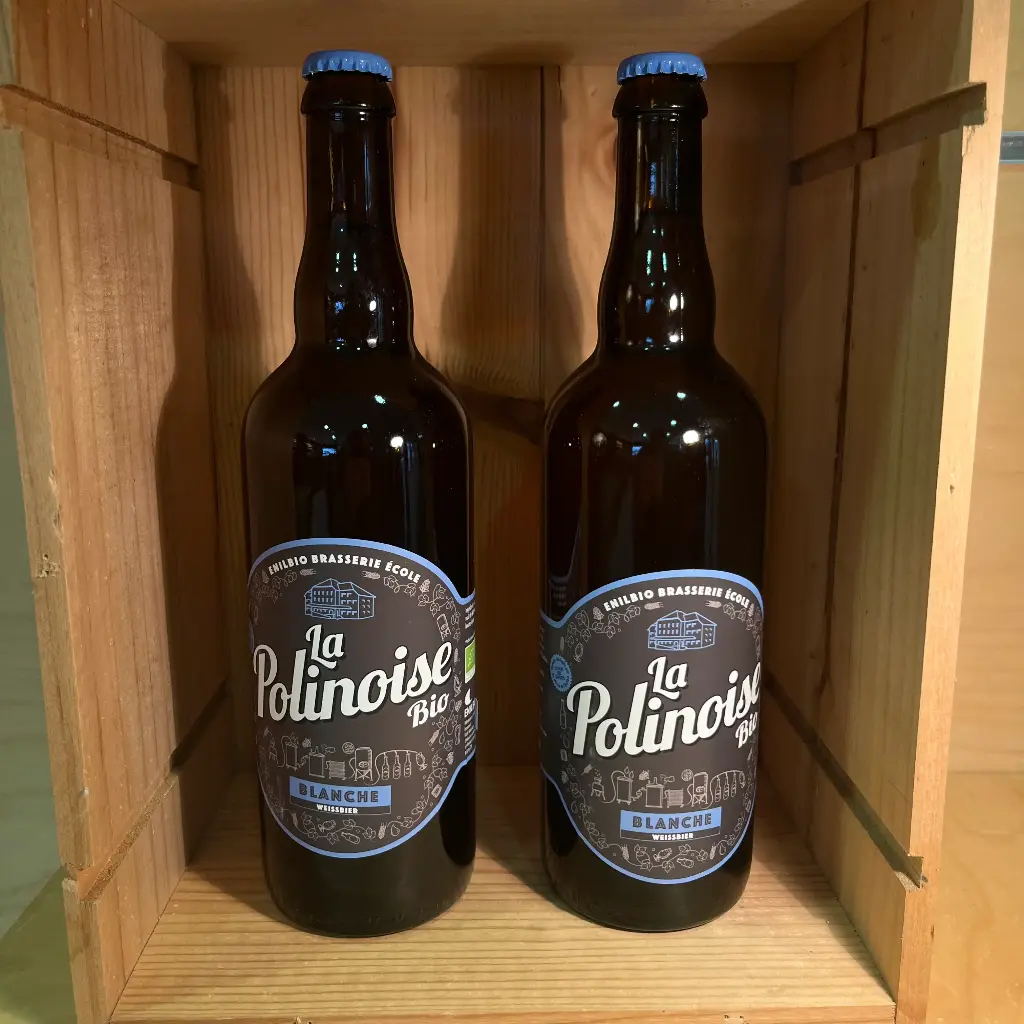 Bière "La polinoise" Blanche