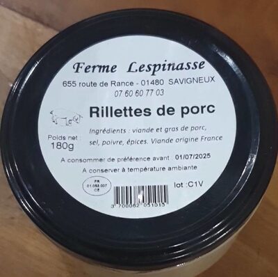 Rillettes de porc 