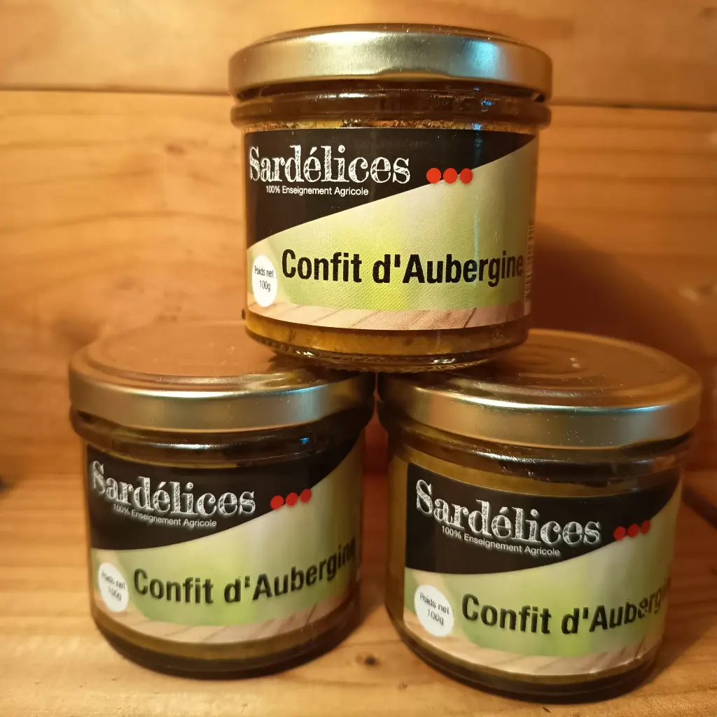 Confit d'aubergine 100gr