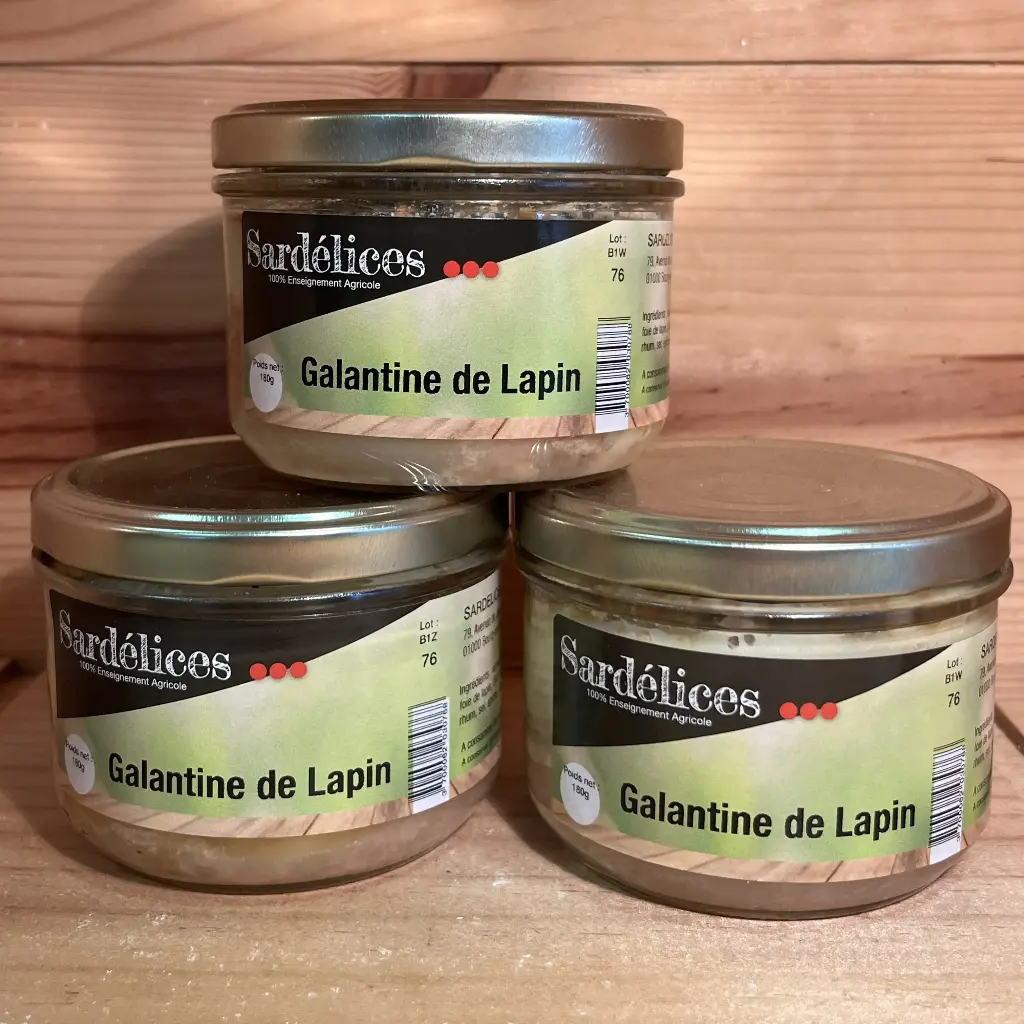 Galantine de lapin 180gr