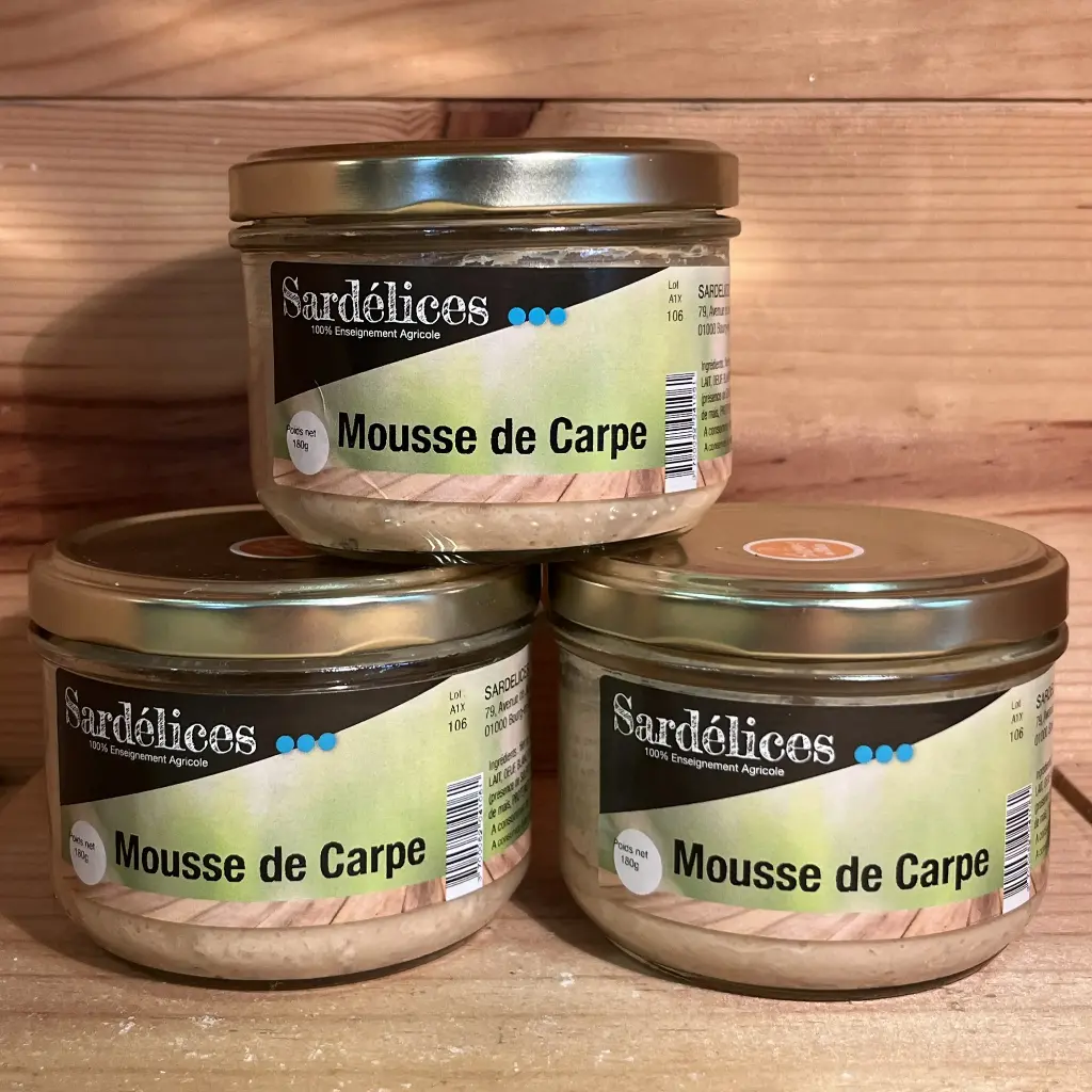 Mousse de carpe 180gr