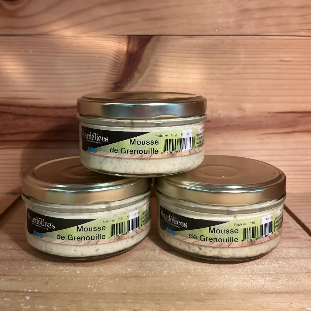 Mousse de grenouille 140gr