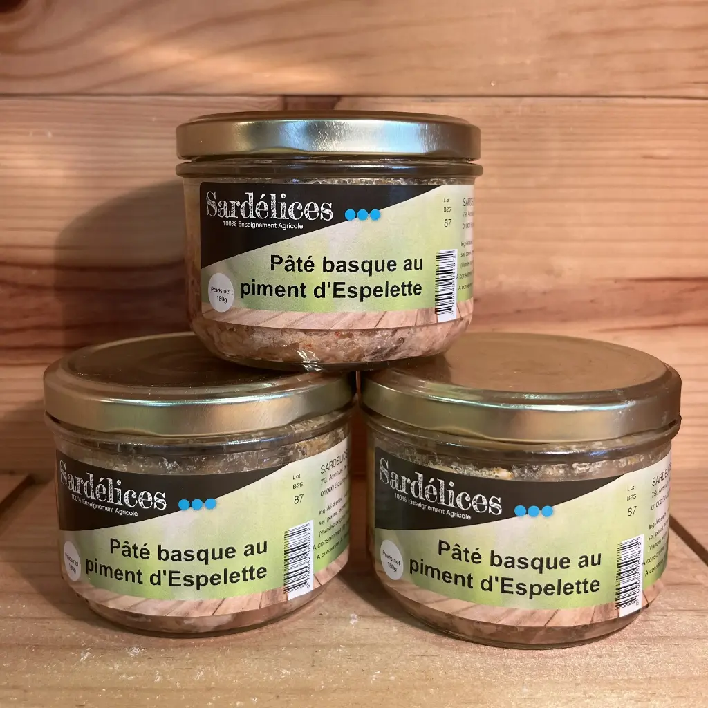 Pâté basque au piment d'Espelette 180gr