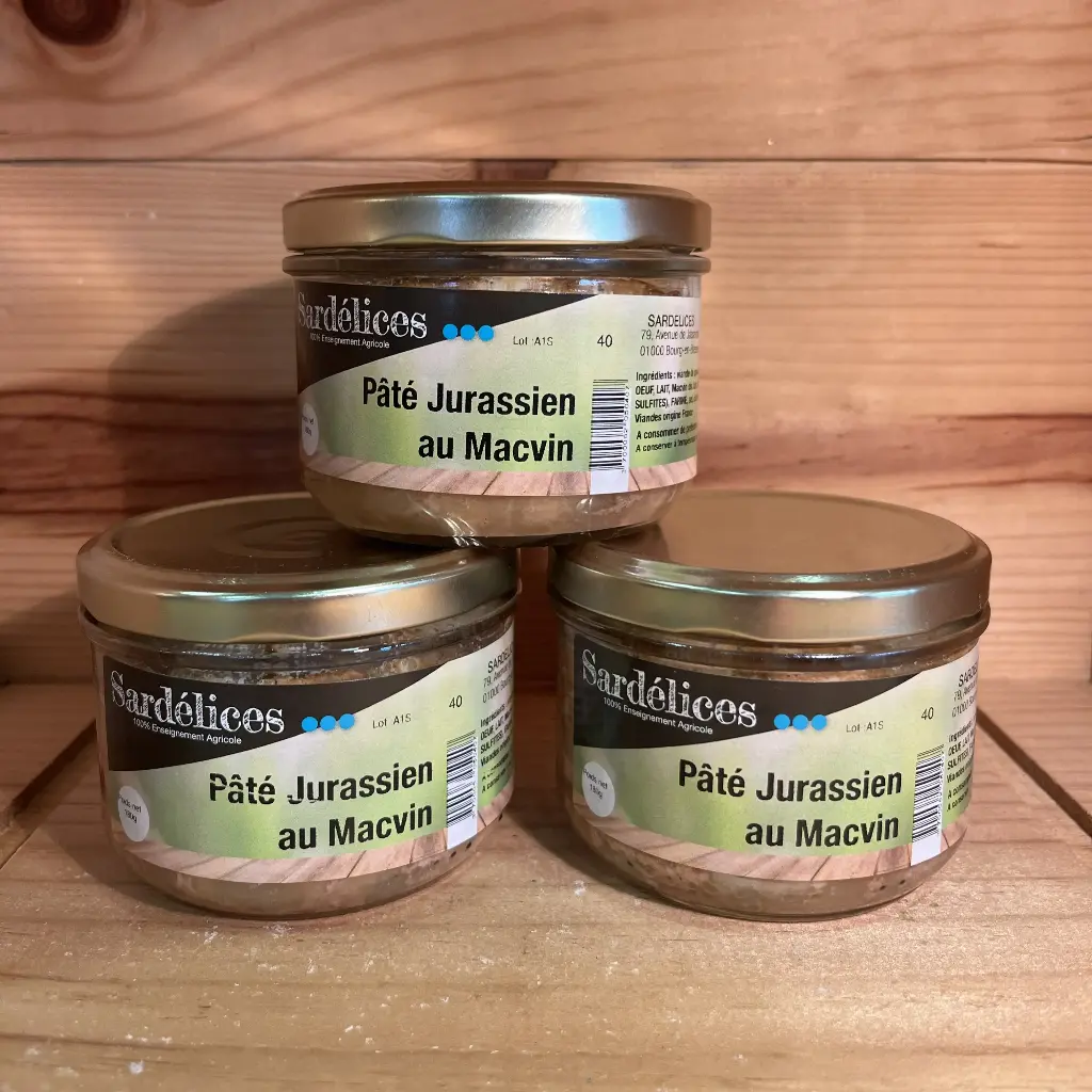 Pâté jurassien au Macvin 180gr