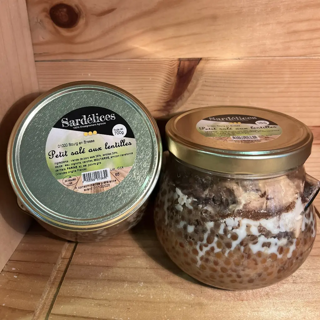 Petit salé aux lentilles 700gr