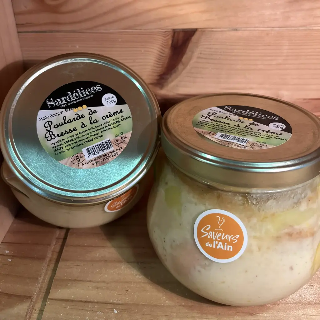 Poularde de Bresse à la crème 700gr