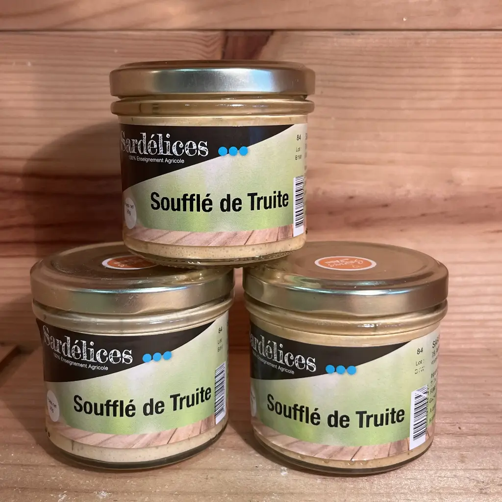 Soufflé de truite 90gr
