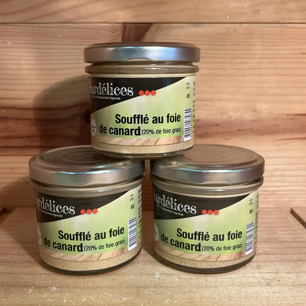 Soufflé de foie de canard 90gr
