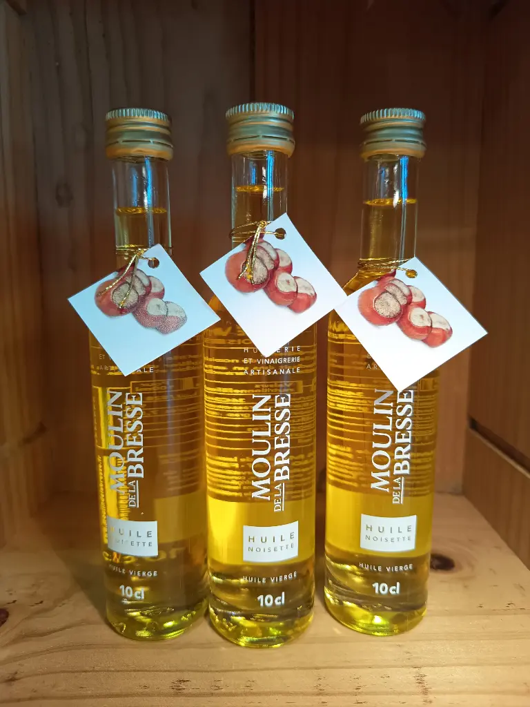 Huile de noisette Moulin de la Bresse 10cl