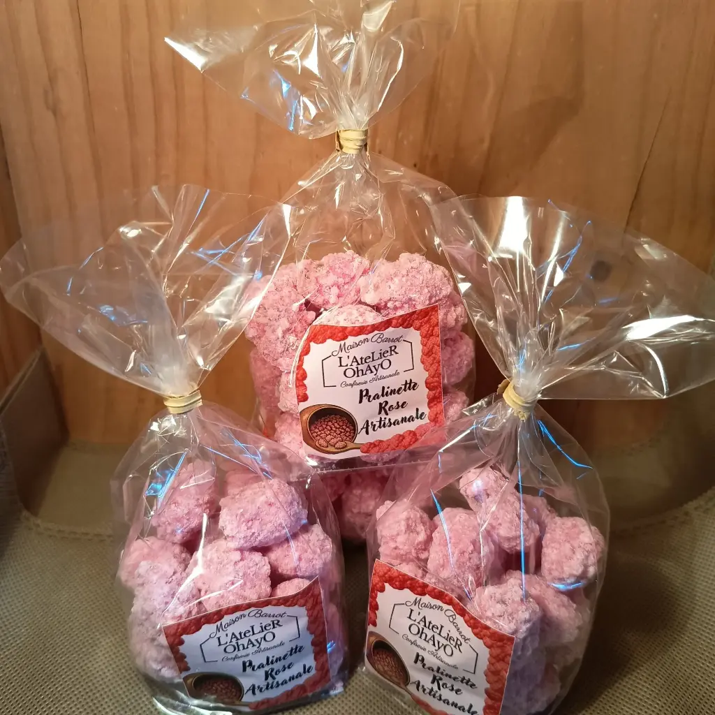 Pralinette rose artisanales Ohayo 75gr