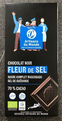 Chocolat noir fleur de sel