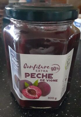 Confiture "extra" pêche de vigne