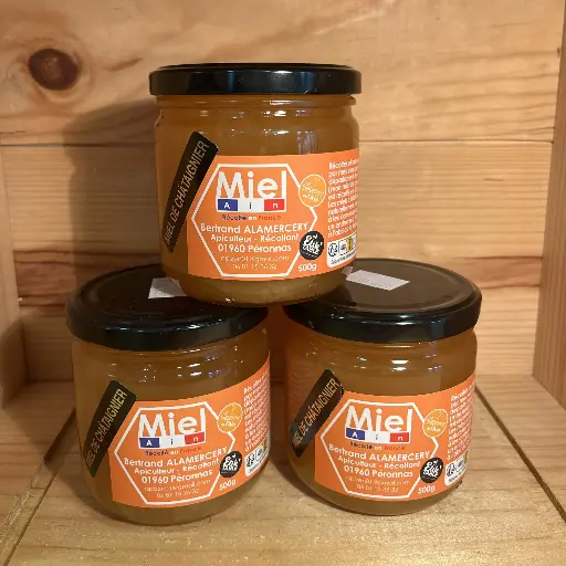 Miel de châtaignier 500gr
