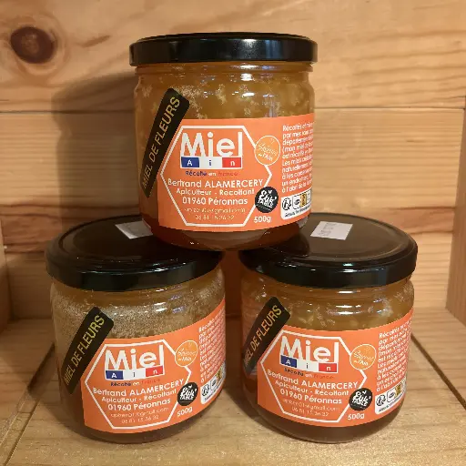 Miel de fleurs 500gr
