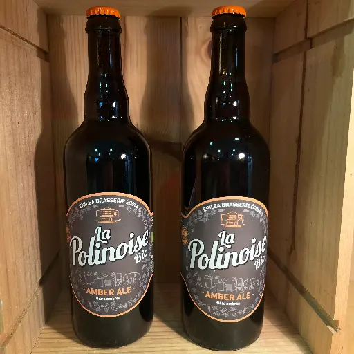 Bière "La polinoise" ambrée