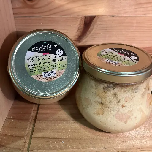 [58] Filet de poulet  aux morilles 700gr