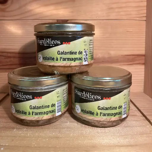 [107] Galantine de volaille à l'armagnac 180gr
