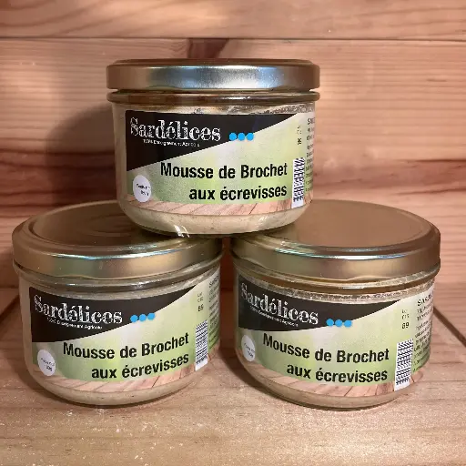 [89] Mousse de brochet aux écrevisses 180gr