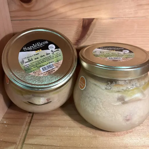 [53] Poulet sauce au vin du Jura 700gr
