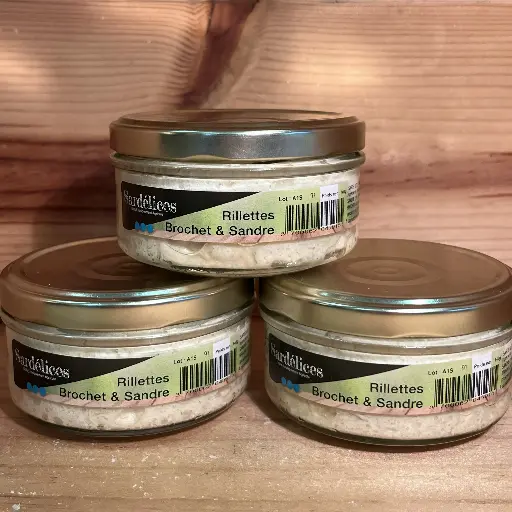 [91] Rillettes de sandre et brochet 140gr 