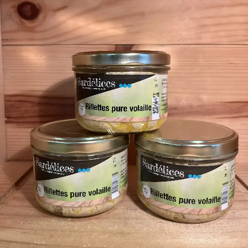 [38] Rillettes de pure volaille 180gr