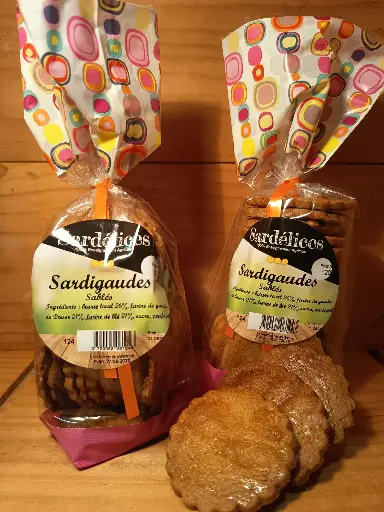[124]  Biscuits sablés Sardigaudes 120gr